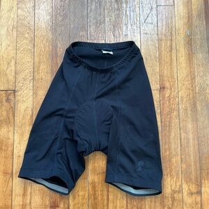 Borah Black Padded Cycling‎ Shorts Women’s small